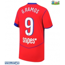 Paris Saint-Germain Goncalo Ramos #9 Tredjedrakt 2025-26 Kortermet